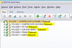 ID, Revision, Description and State